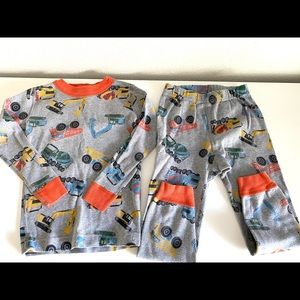 Hanna Andersson truck long John pajamas 4T